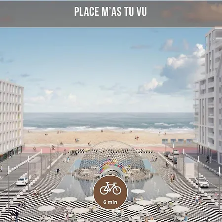 Apartmán Le Harlise - A Pied - Gare 500m - 15min - Ideal Famille Avec Ados Ou 2 Couples - Terrasse - Espace Teletravail Knokke-Heist